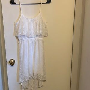 White lace dress